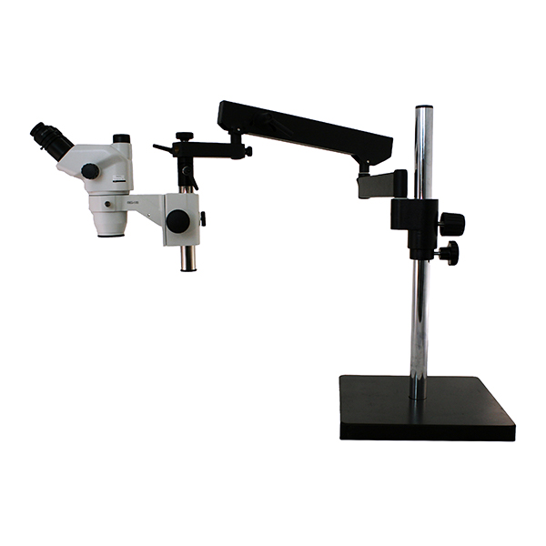 Fein Optic FZ6 Stereo Zoom Microscope on Articulated Arm Stand