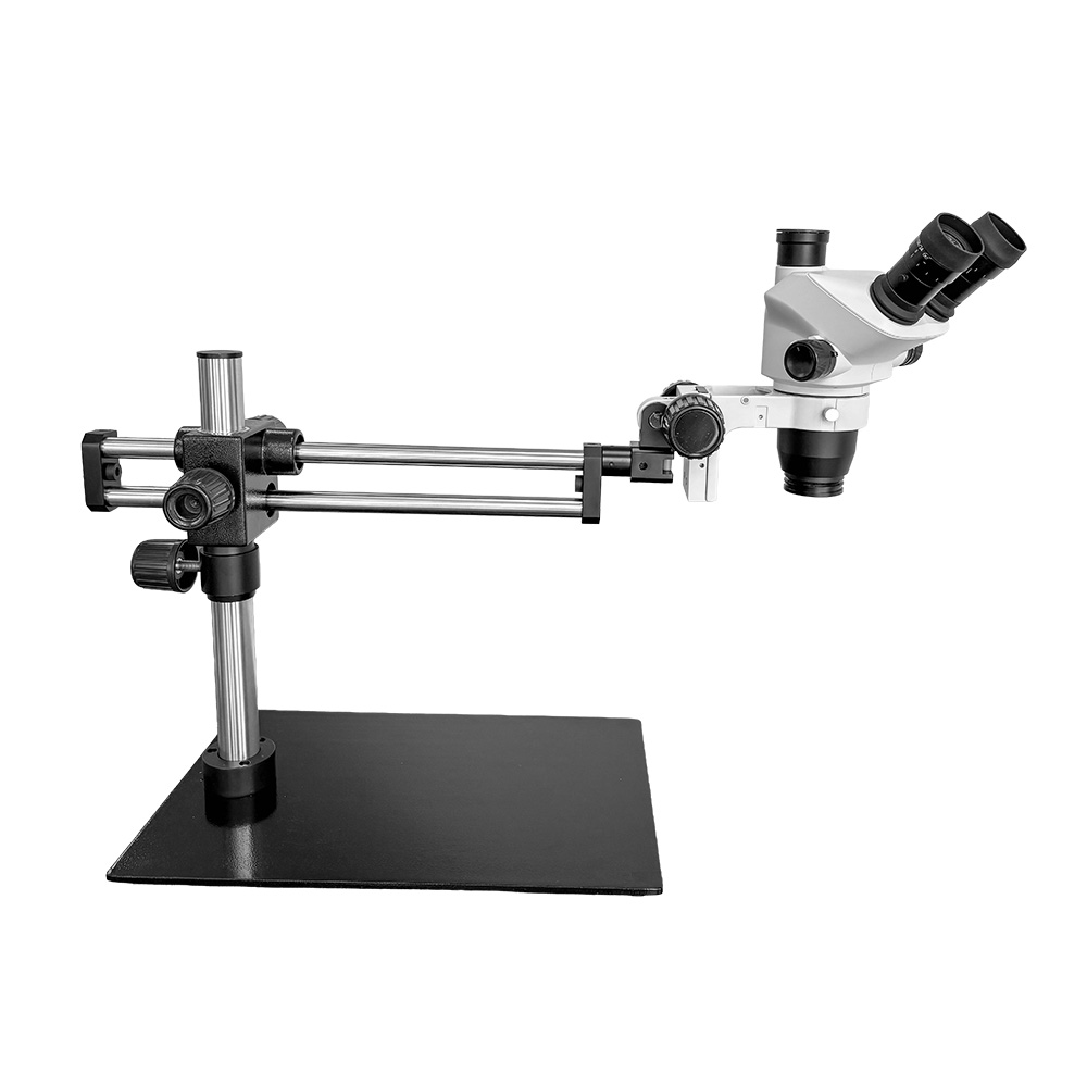 FZ8T-BBRB Trinocular Ball Bearing Boom Stereo Microscope