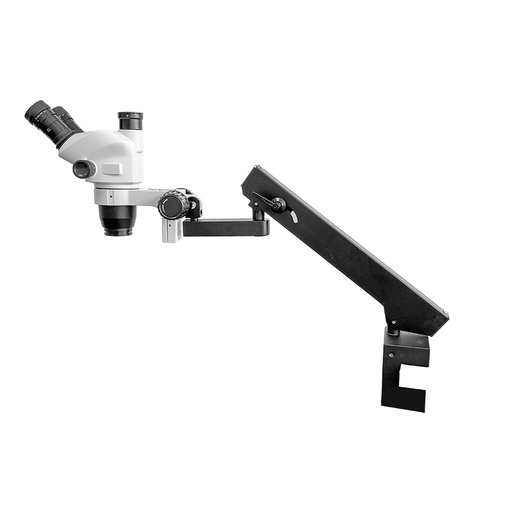 FZ8T-SAARM Trinocular Articulated Arm Stereo Zoom Microscope